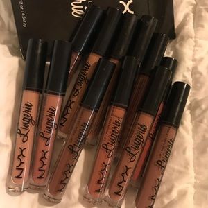 NYX liquid lipsticks